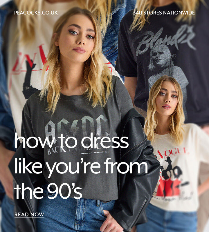 how to dress like you're from the 90's 